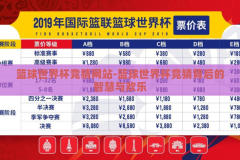 篮球世界杯竞猜网站-篮球世界杯竞猜背后的智慧与欢乐