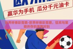 世界杯体彩竞猜-世界杯体彩竞猜，狂欢与策略并存的激情时刻