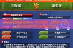 世界杯竞猜网址大全-球迷指南，细数2023年世界杯竞猜网站的必备大全