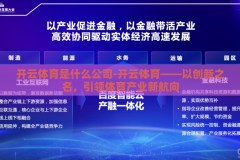 开云体育是什么公司-开云体育——以创新之名，引领体育产业新航向