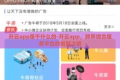 开云app是干什么的-开云app，跨界综合服务平台的创新之旅