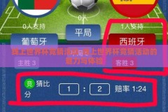 线上世界杯竞猜活动-线上世界杯竞猜活动的魅力与体验