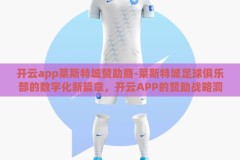 开云app莱斯特城赞助商-莱斯特城足球俱乐部的数字化新篇章，开云APP的赞助战略洞察
