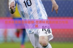 世界杯竞猜百科最新-世界杯竞猜的魅力与策略