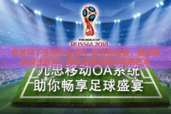 世界杯下注用什么软件-世界杯盛宴，解锁智能投注软件，畅享足球激情与策略艺术