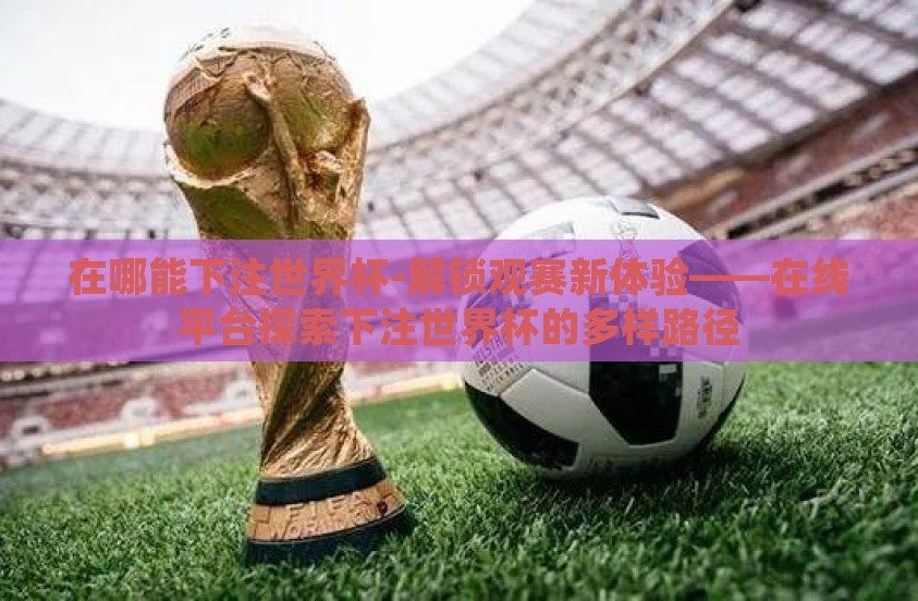 在哪能下注世界杯-解锁观赛新体验——在线平台探索下注世界杯的多样路径