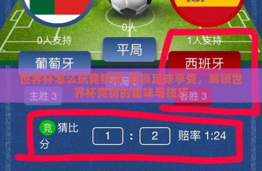 世界杯怎么玩竞猜啊-解锁足球享受，解锁世界杯竞猜的趣味与技巧