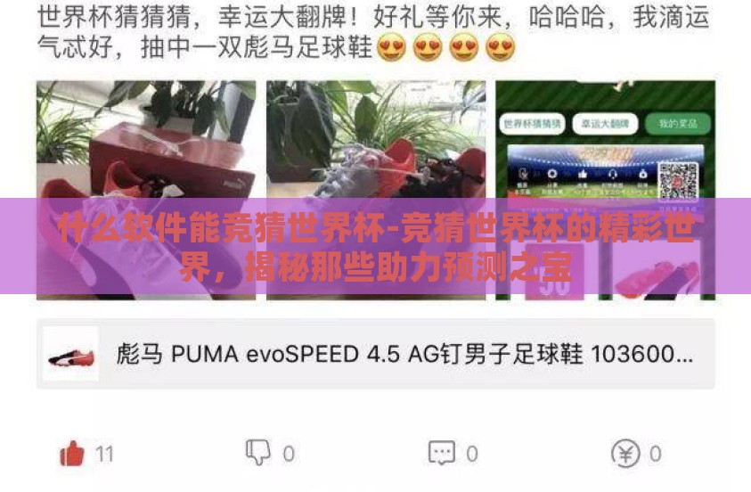 什么软件能竞猜世界杯-竞猜世界杯的精彩世界，揭秘那些助力预测之宝