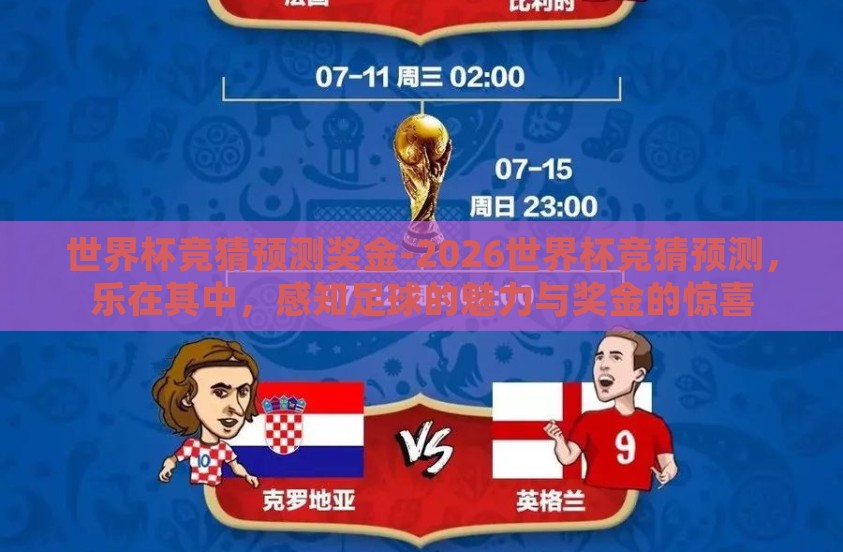 世界杯竞猜预测奖金-2026世界杯竞猜预测，乐在其中，感知足球的魅力与奖金的惊喜