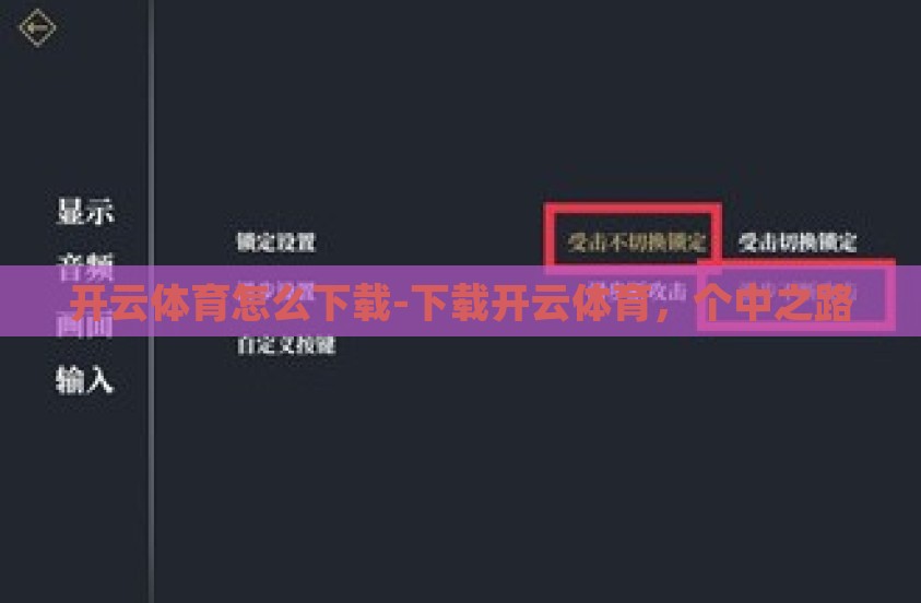 开云体育怎么下载-下载开云体育，个中之路