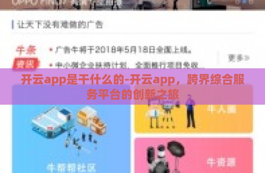 开云app是干什么的-开云app，跨界综合服务平台的创新之旅